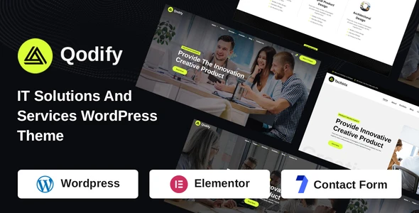 Qodify – IT Solutions And Services WordPress Theme