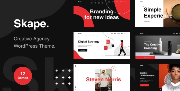 Skape – Creative & Modern Agency WordPress Theme