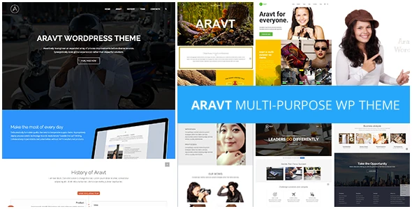Aravt – Creative MultiPurpose Theme