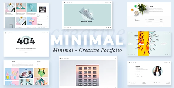 Portfolio WordPress – Minimalist