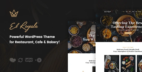 Elroyale – Restaurant & Cafe WordPress Theme