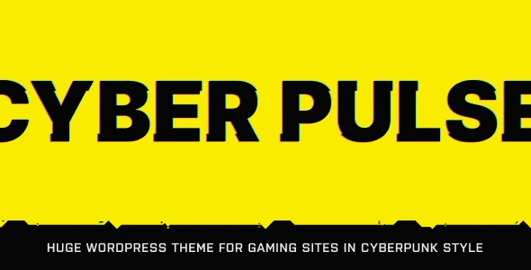 CyberPulse – Gaming & eSports Theme for WordPress