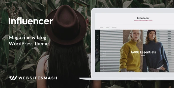 Influencer – Magazine & Blog WordPress Theme