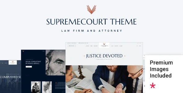 SupremeCourt – Law Firm and Attorney WordPress Theme