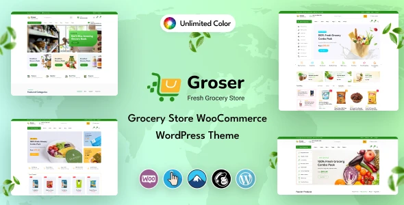 Groser – Grocery Store WooCommerce WordPress Theme