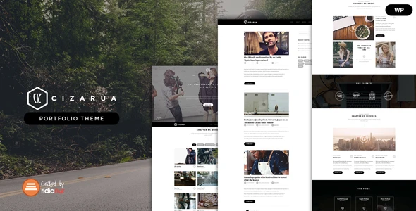 Cizarua – Responsive One Page Portfolio Theme