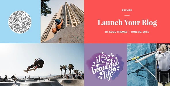Escher – Blog WordPress Theme