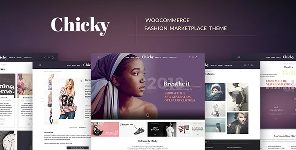 Chicky – WordPress Fashion Marketplace Theme